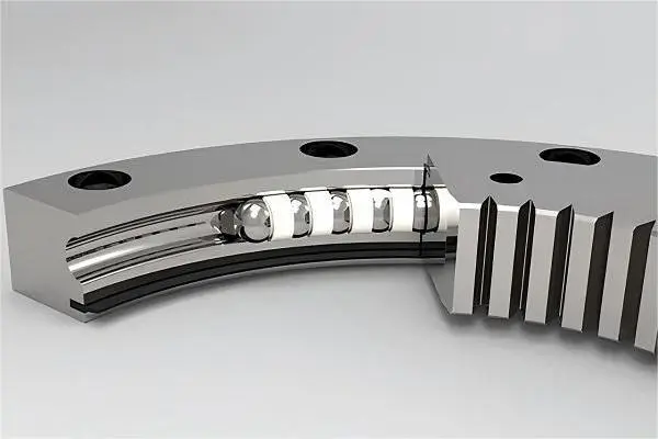 How Is an Internal Gear Slewing Bearing Manufactured for High Precision?